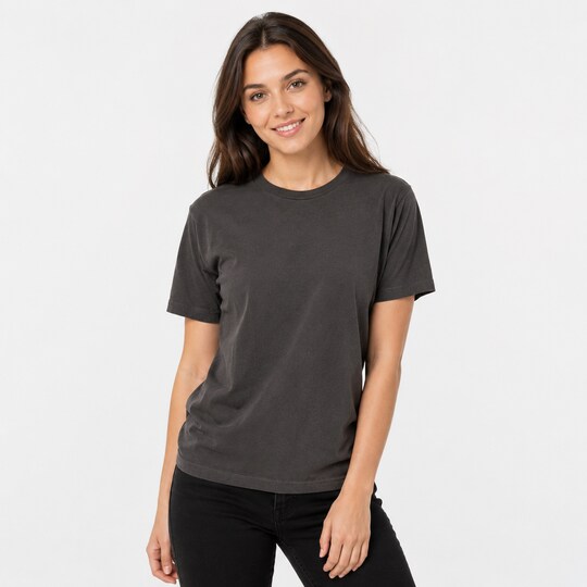 Vintage Garment-Dyed Crewneck T-Shirt for Casual Retro & Everyday Lifestyle Wear
